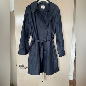 Denim Trench Coat by Loft